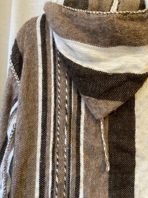 1970s Handwoven Baja Hoodie - Image 12