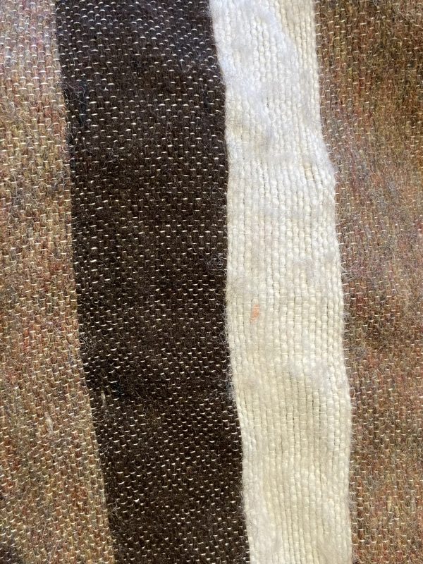 1970s Handwoven Baja Hoodie - Image 13