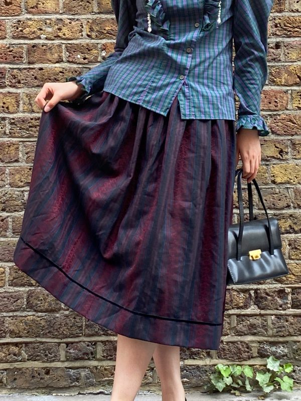 1970s German Wool Skirt - Image 5