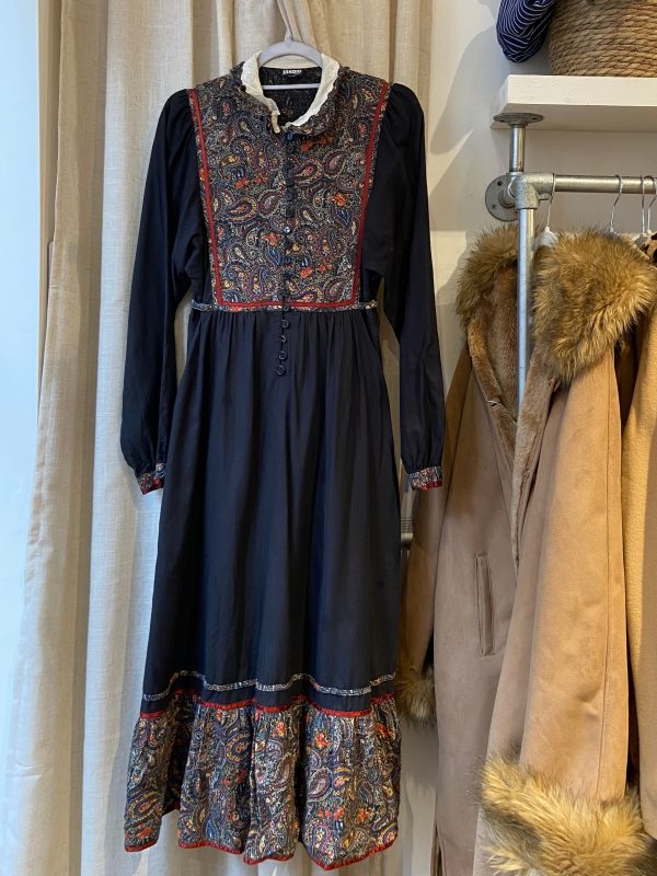 late 1970s prairie dress front view