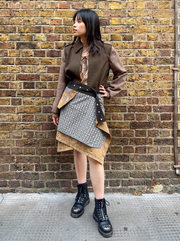 mid-1970s utility jacket by Quelrayn front view