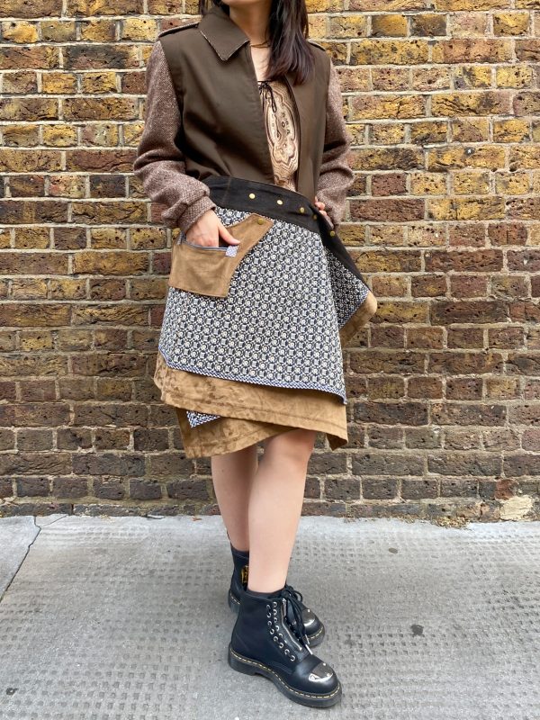 mid-1970s utility jacket by Quelrayn front view