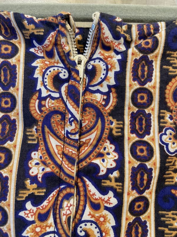 Late 1960s Paisley Maxi Dress - Image 6