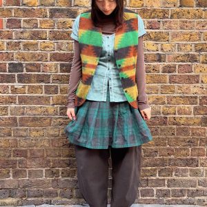 1990s Grunge Mini Skirt