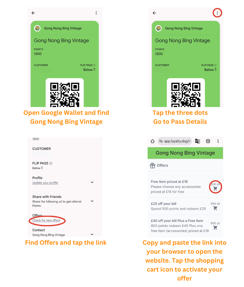 Gong Nong Bing Vintage Loyalty Programme