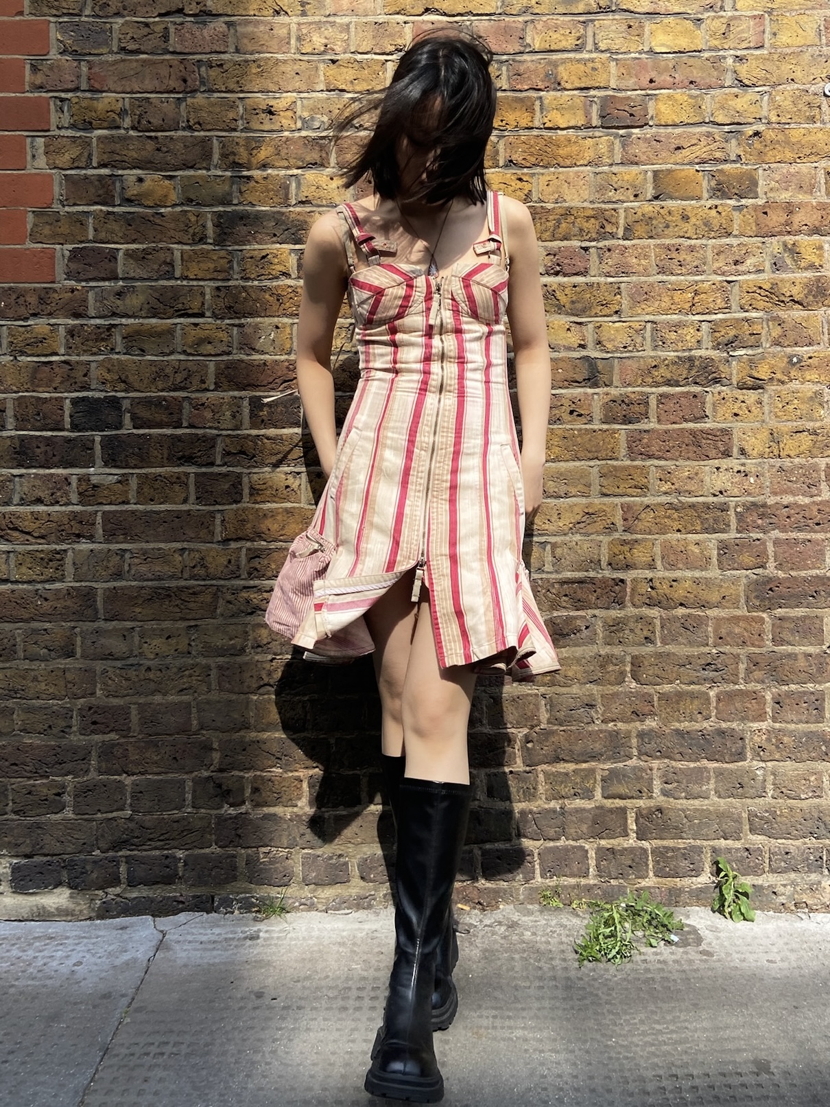 Early 2000s Marithé + François Girbaud Dress | Striking Y2K